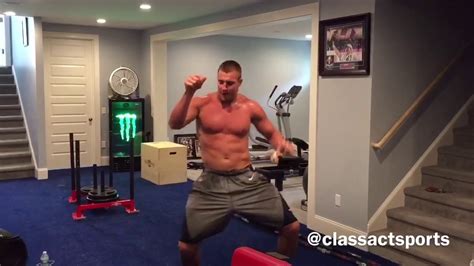 Rob Gronkowski Workout