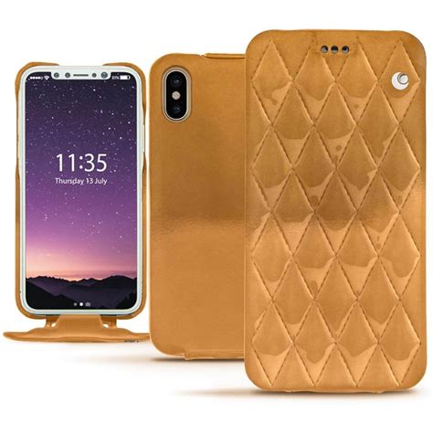 Apple iPhone Xs leather case