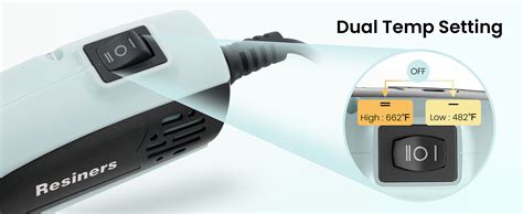 Amazon Resiners Heat Gun Resiners Resin Bubble Remover Airless Pro Mini Dual Temp Hot