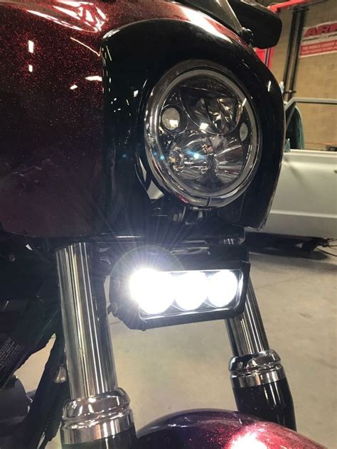 Universal Motorcycle LED Light Bar Kit Vision X USA