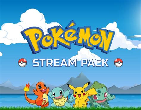 Pok Mon Stream Pack Animated Stream Package Overlays Twitch