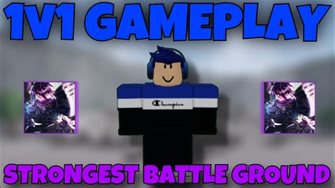 1V1 GAMEPLAY 1 THE STRONGEST BATTLEGROUND YouTube