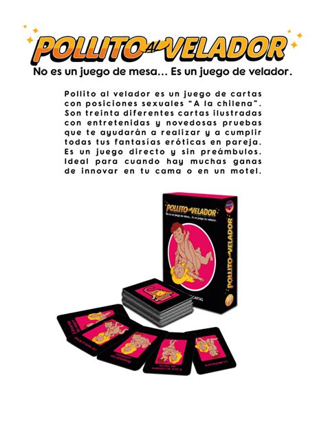 Juego De Cartas Er Tico Pollito Al Velador Belove Sex Shop Arica