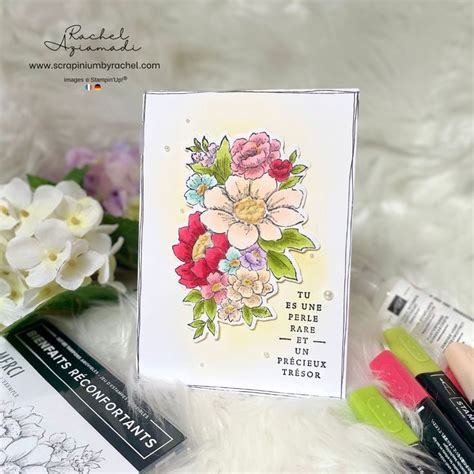 Carte Bienfaits R Confortants Stampin Up Scrapinium By Rachel