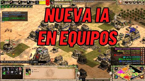 La Nueva IA En Equipos Age Of Empires 2 Definitive Edition YouTube