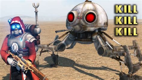 Cis Battle Droids Vs Adeptus Mechanicus Star Wars Vs Warhammer K