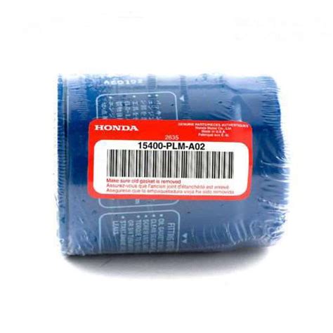 Honda Filter, Oil #HON-15400-PLM-A02 - Yard Parts and Accessories ...