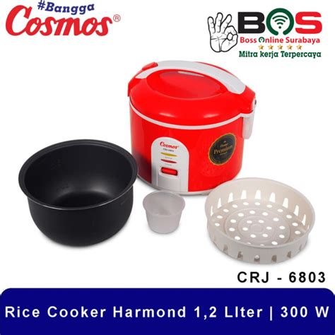 Rice Cooker Cosmos 1 2 L Magic Jar Cosmos Magic Harmond CRJ 6803