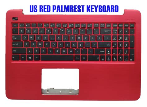 US Red Palmrest Keyboard For Asus K556U K556UA K556UB K556UJ K556UV