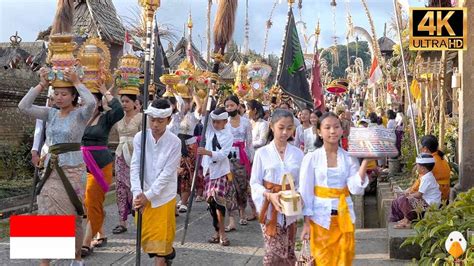 Galungan And Kuningan Bali The Most Important Festival In Bali 4K