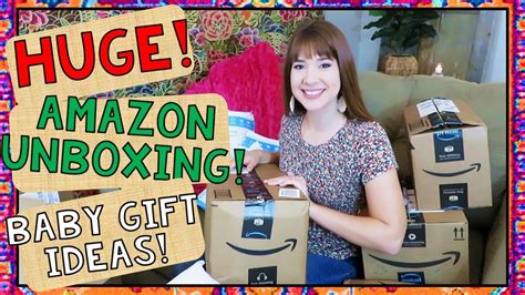 HUGE Amazon Unboxing Baby Gifts Baby Gift Ideas Wish List