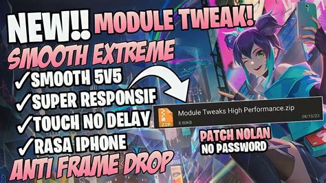 Update Config ML Anti Lag Terbaru Super Smooth Extreme Patch Nolan