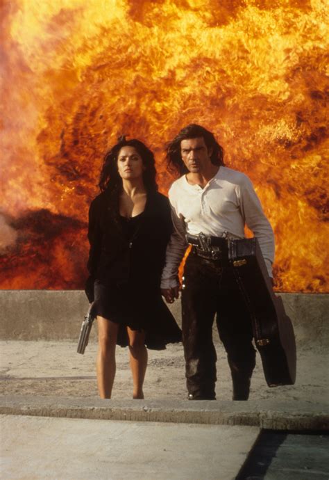 Salma Hayek Cried All The Way Through Her Love Scene In “Desperado”