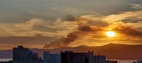 Slobodna Dalmacija Pogledajte kako je večeras izgledao zalazak sunca