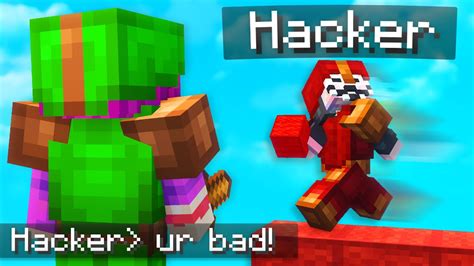 Insane Clutch Vs Toxic Cheater In Hypixel Bedwars Youtube