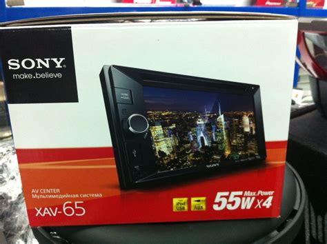 Автомагнитола Sony XAV-65, Магнитола Sony XAV-65