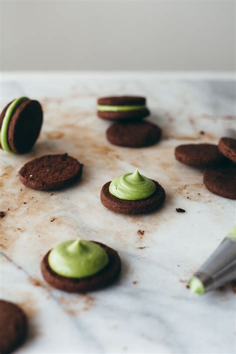 Matcha Oreos — Molly Yeh