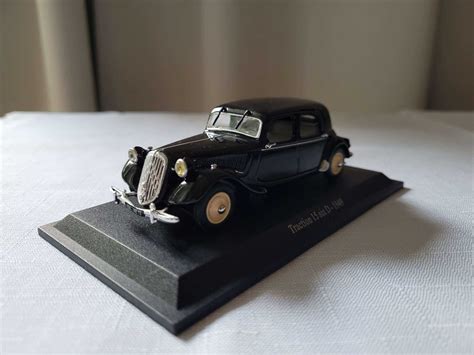 Citroen Traction 15 Six Limousine Prezydent R Coty 1956r 1 43 Norev