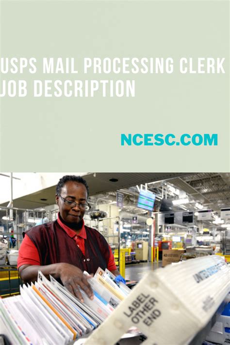 Usps Mail Processing Clerk Job Description Discovering Employment Paths And Travel Experiences