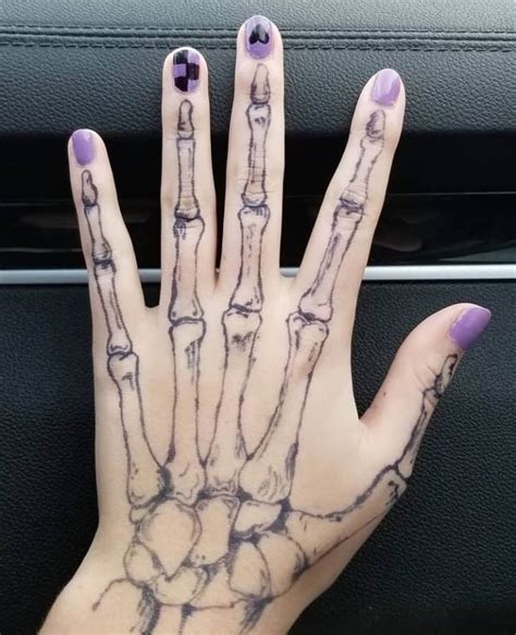 Top More Than Skeleton Hand Tattoo Drawings Latest In Coedo Vn