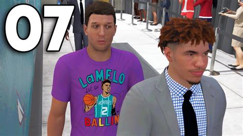 Lamelo Ball Biggest Fan Nba K My Player Career Part Youtube