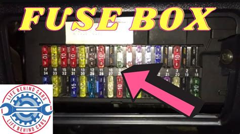 Ford Escort Rs Fuse Box Location Rhd Youtube