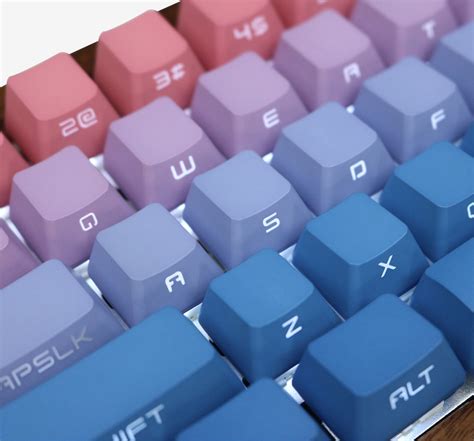 122pcssunset Gradient Theme Keycap Setgradient Color Light