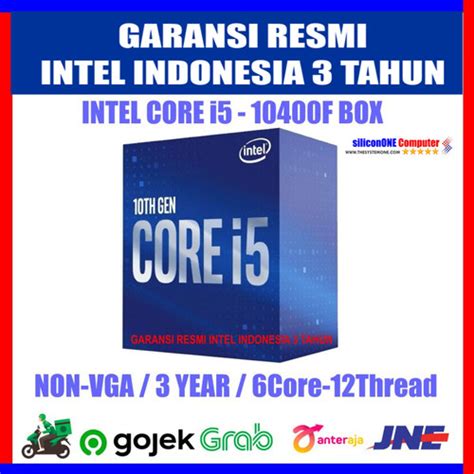 Jual Intel Processor Core i5-10400F BOX - Kota Bandung - silicon ONE ...