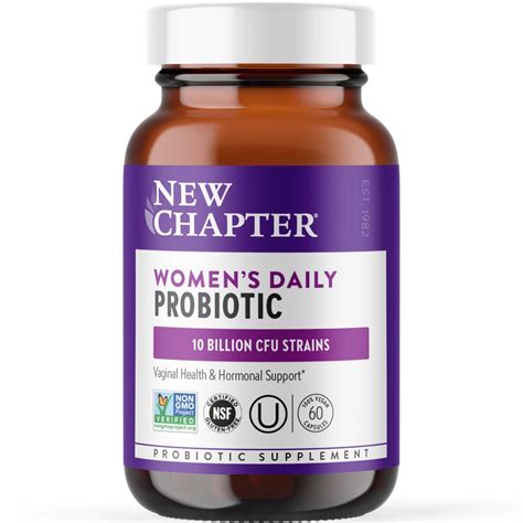 New Chapter Womens Daily Probiotic 60 Vegan Capsules Vitacost