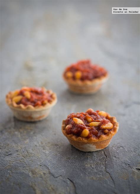 Tartaletas De Sobrasada Con Miel Y Pi Ones Receta De Cocina F Cil