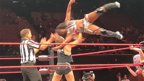 Ronda Rousey Roh Debut Highlights Ring Of Honor Aew Debut