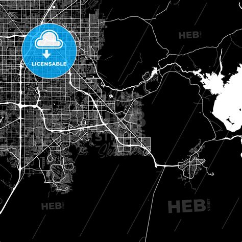 Area map of Henderson, USA - HEBSTREITS