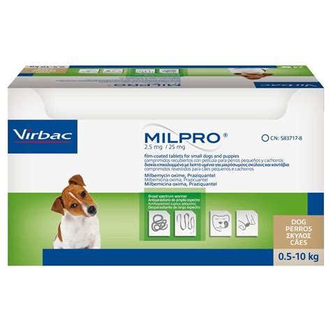 MILPRO / МИЛПРО 2,5 / 25 mg за кучета, 1 таблетка - vete2pkr