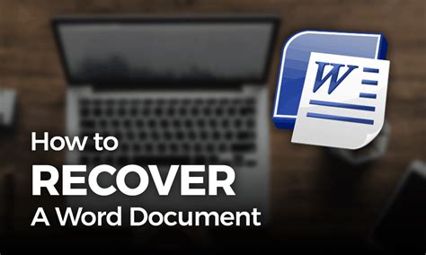 How To Recover A Word Document That Was Not Saved 2025