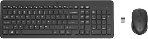 Hp Wireless Black Keyboard And Mouse Combo Dpi Ghz