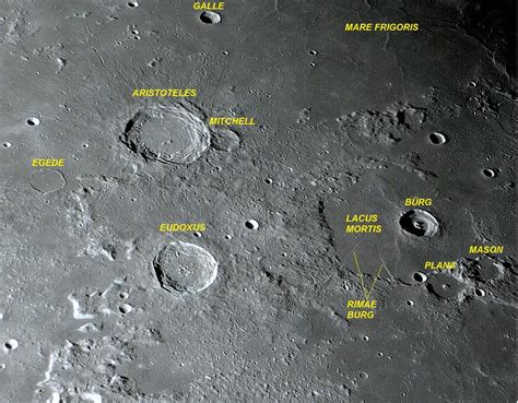 Conhecendo A Lua As Crateras Aristoteles E Eudoxus Mestre Jedi