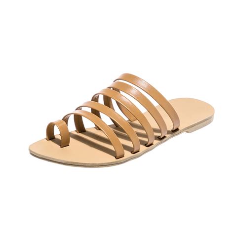 Ladies New Fashion Roman Leather Strappy Sandal Buy Leather Strappy