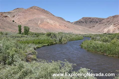 Photographs of the Walker River Scenic Drive in Nevada - The East Walker River, Photo #6