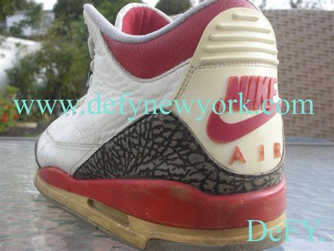 Nike Air Jordan Iii Original 1988 Fire Red Detailed Pictures Inside