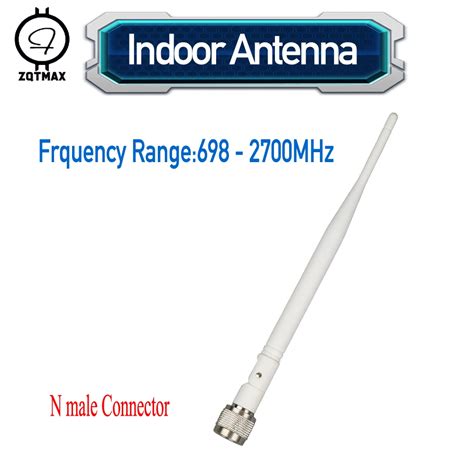 Zqtmax Dbi Indoor Antenna N Male Connector For Mobile Signal Booster