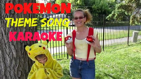 Pokemon Theme Song Feat Pikachu 6 Yr Old 90s Karaoke Collab Youtube