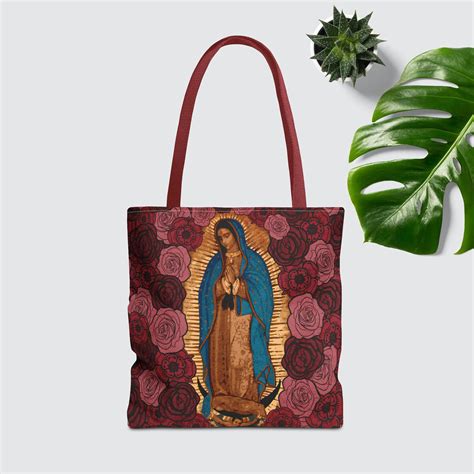 Our Lady Of Guadalupe Tote Bag La Virgen De Guadalupe Latina Tote Bag