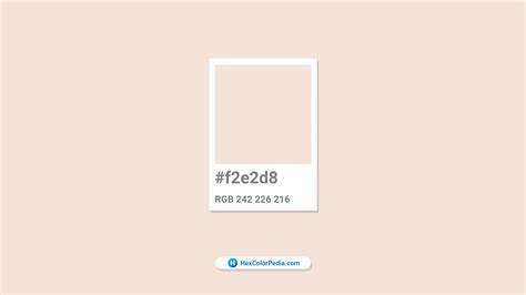 Pantone 11-1306 Tpx Cream Pink Color Hex Color Code #F3E5DC, 50% OFF