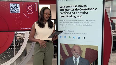 Vídeo G1 em 1 minuto Conselhão de Lula e processo seletivo dos