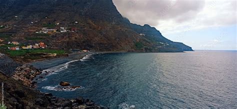 Playa De Hermigua En La Gomera Stock Photo Adobe Stock