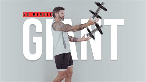 50 Minute Push And Pull Cardio Giant Set Workout Youtube