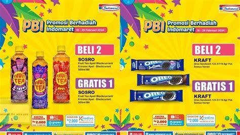 Katalog Promo Indomaret Hari Ini 21 Februari 2024 Minuman Dingin