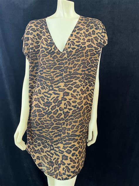 Vintage Leopard Print Nightie Lingerie Gem