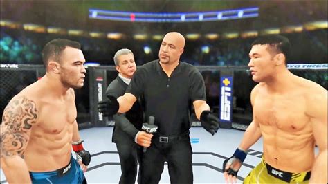 Colby Covington Vs Shavkat Rakhmonov Full Fight UFC 4 Simulation