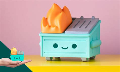 100 Soft Lil Dumpster Fire Vinyl Figure Informacionpublicasvetgobgt